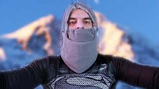 Шапка маска для зимней рыбалки
