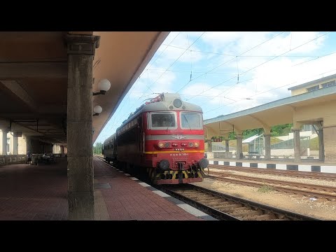 [4K] Train ride: Ruse Razpredelitelna - Ruse / Пътуване с влак: Русе Разпределителна - Русе