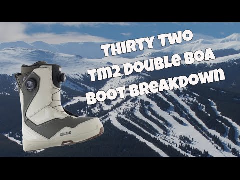 The 32 TM2 Double Boa Boot Breakdown