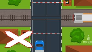 Download lagu Traffic Signs | Prohibition Sign for Continuous Movement at Single-Track Railroad Crossings mp3