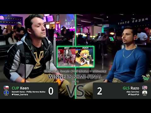 Game Lab Smash #109 Razo (Peach) VS Keen (Wolf)