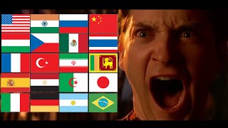 Tobeys Scream in Different Languages