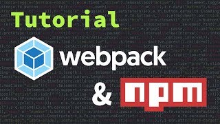 Tutorial: npm i webpack