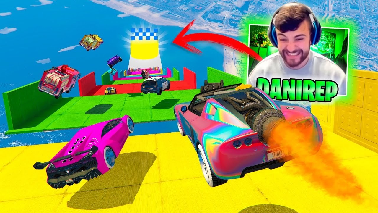 LA MEJOR MEGA RAMPA DEL MUNDO EN GTA 5 ONLINE