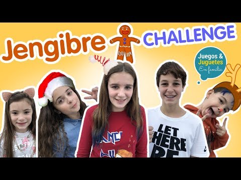Retos de NAVIDAD galleta de JENGIBRE gigante // Los familukis