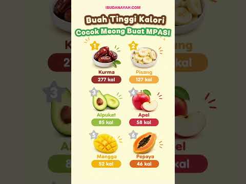 Buah Tinggi Kalori Cocok Banget untuk MPASI, BB Naik Makin Optimal! #ibudanayah