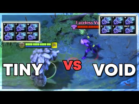 Tiny vs Faceless Void with 6x Moonshard | Level 30 | Who Will Win?