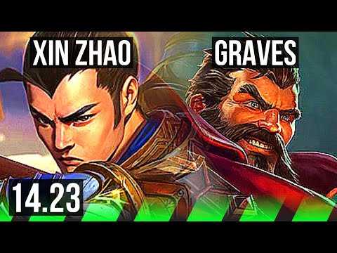 XIN ZHAO vs GRAVES (JGL) | 7/3/9 | NA Grandmaster | 14.23