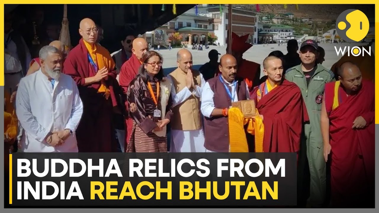 India Sends Sacred Piprahwa Relics Of Gautam Buddha To Bhutan | WION