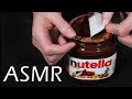 ASMR Opening A Nutella Jar Chocolate Cream ASMR No Talking ASMR