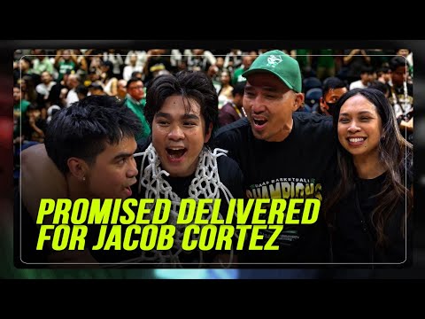 Jacob Cortez has forged own La Salle legacy, says dad Mike | ABS-CBN News