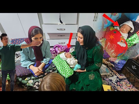 Hassan and Zuleikha go to visit the newborn baby.