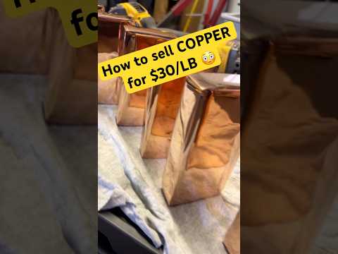Why this melted copper is worth $100,000