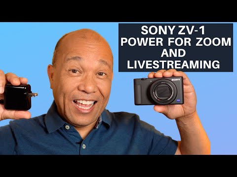 Sony ZV1 and ZV-e10External Power for Zoom, LiveStreaming and YouTube
