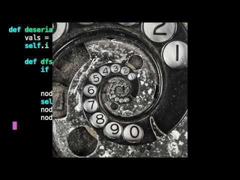 LeetCode297 - serialize and deserialize binary tree