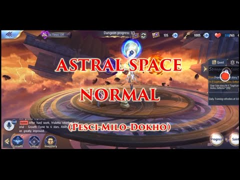 Astral Space Normal (Milo-Dokho version) - Tutorial - Saint Seiya Awakening - ITA