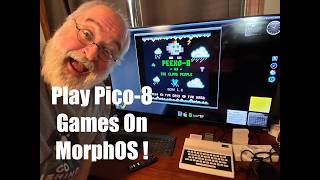 Play Pico-8 Games on MorphOS - Fake-08 - Fantasy Console Amiga Style - AmigaOne X5000 - Retrogaming