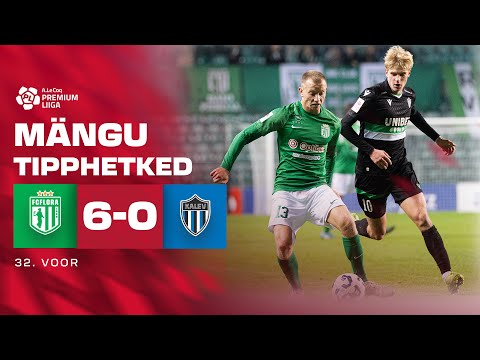 Tallinna FC Flora - JK Tallinna Kalev I 6:0 I A. Le Coq Premium liiga 32. voor I 2025
