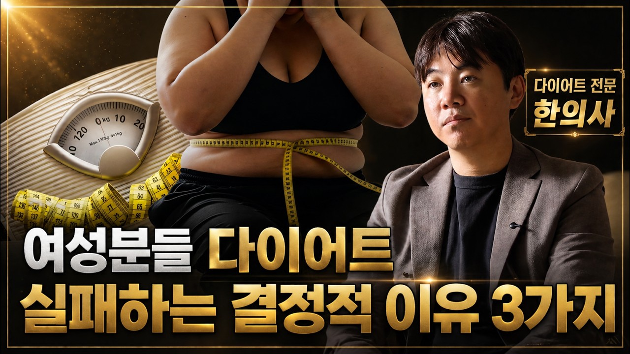 남자보다 여자들이 다이어트를 실패하는 이유