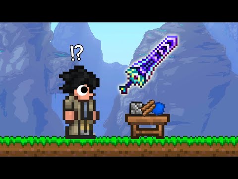 Terraria Master Mode, But Every Recipe Is RANDOMIZED...