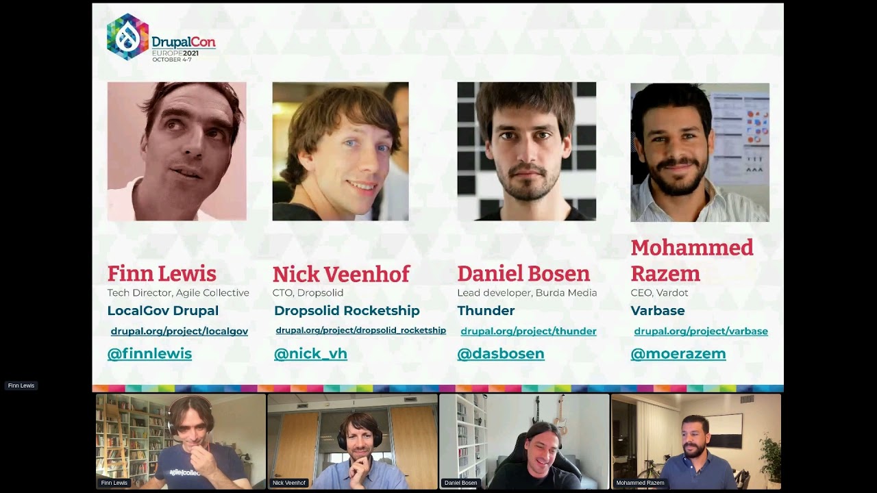 CLIENTS & INDUSTRY EXPERIENCES - Drupal Distributions - common challenges and solutions (Panel)