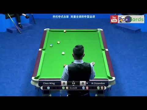 Chen Ming v Maximiliano  Ossandon Chinese 8-Ball International Open
