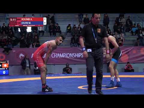 Round 4 GR - 60 kg: A. ROUINBI (MAR) v. M. JOUINI (TUN)