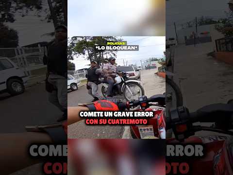 Comete un Grave Error con su Cuatriciclo 😬 @DannyRivastv