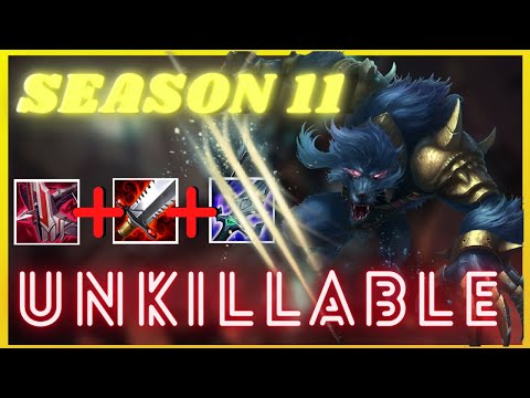 LOL JUNGLE! THIS WARWICK IS IMPOSSIBLE TO KILL! WARWICK SEASON 11 |GUIDE| - SEASON 11
