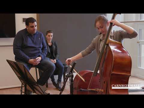 Vienna Philharmonic Bass Master Class with Ödön Rácz: Bottesini’s Double Bass Concerto No. 2, Part 2