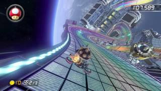 [MK8] Rainbow Road - 2:00.287 (Dpad + Wheel)