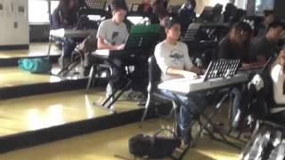 My four piano classes perform 'Lean on Me'