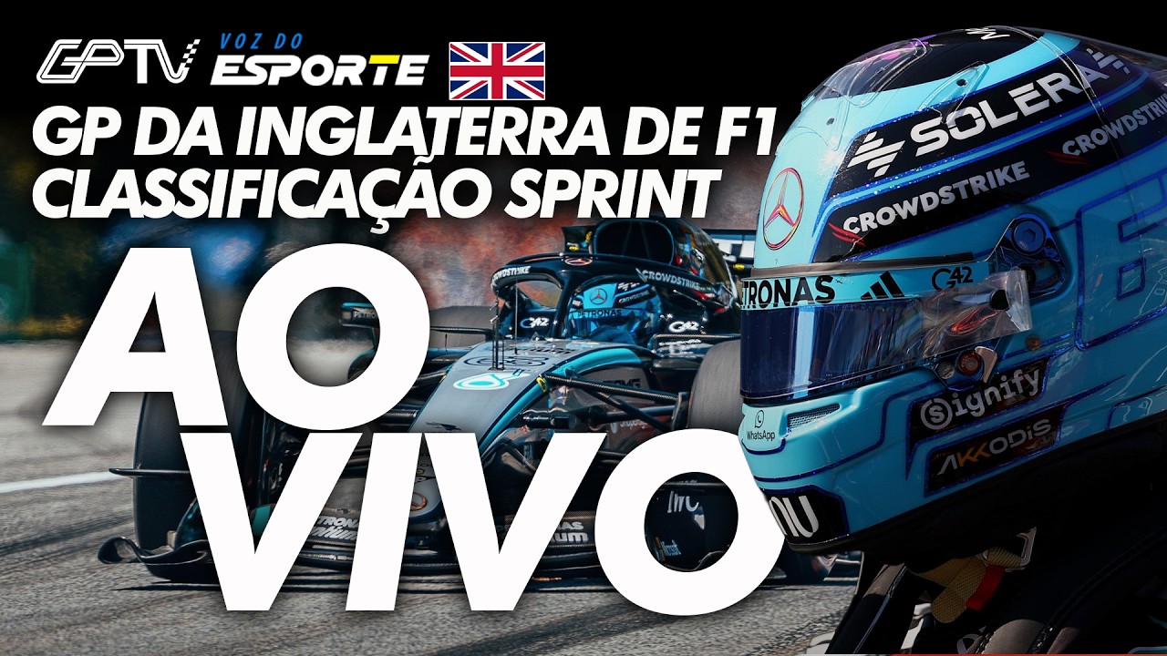 🔴AO VIVO! F1 2026 NA INGLATERRA: ASSISTA À CLASSIFICAÇÃO SPRINT [narração + Briefing]