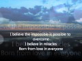 Believe Again- Delta Goodrem (Lyrics)
