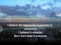 Believe Again- Delta Goodrem (Lyrics) 