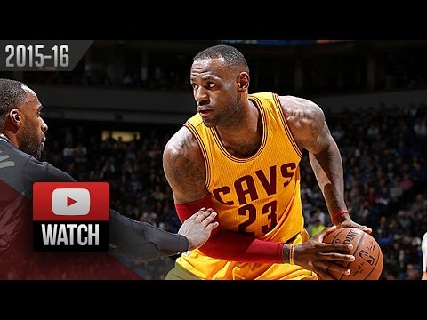 LeBron James Full Highlights at Timberwolves (2016.01.08) - 13 Pts, 12 Reb, 8 Ast