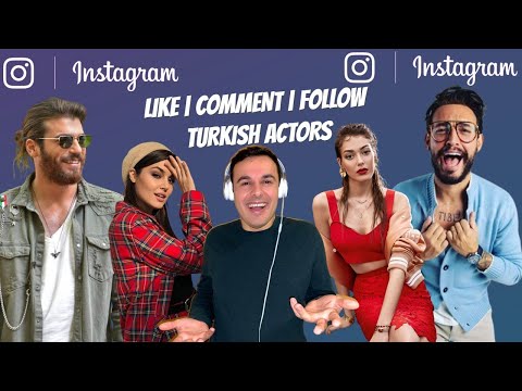 Italian Like, DM, Unfollow: Turkish 🇹🇷 Actress&Actors Instagram Profile