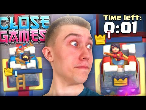 CLUTCH 12 WIN!!  Best Hunter Miner Poison Deck (stream highlights #12) — Clash Royale