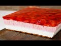 Super ciasto z truskawkami na gorące dni BEZ PIECZENIA - przepis