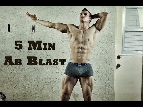 BEST 5 Minute Home Ab Routine (Workout) | Brendan Meyers