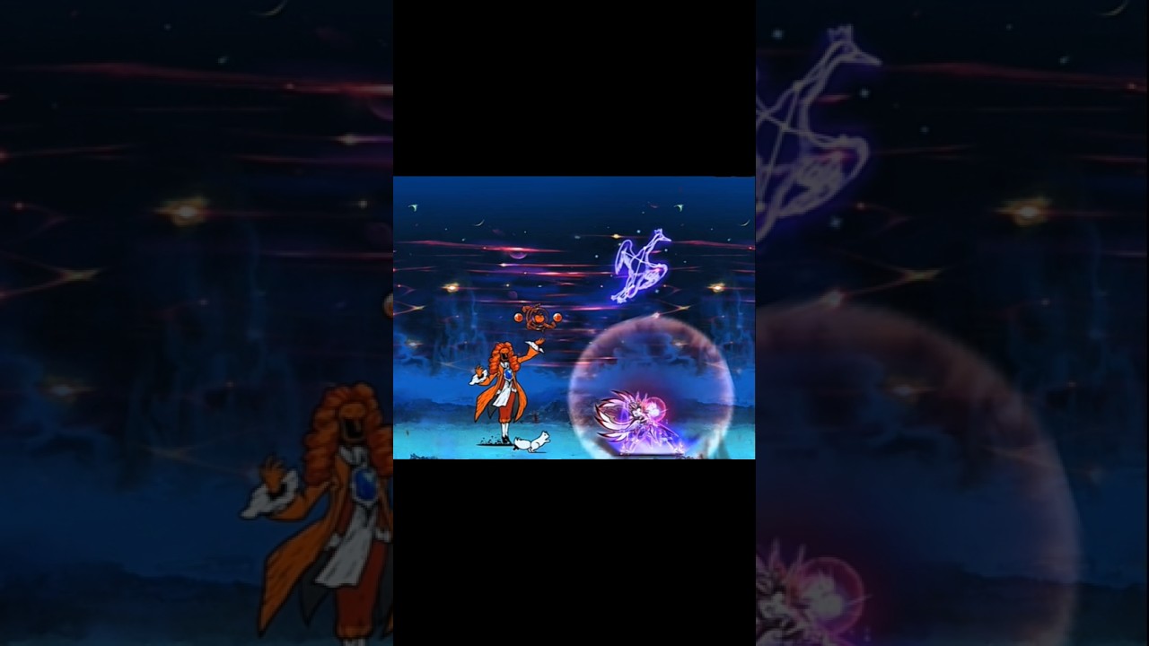 ニュトーンvsコスモ #にゃんこ大戦争 #battlecats #cosmo