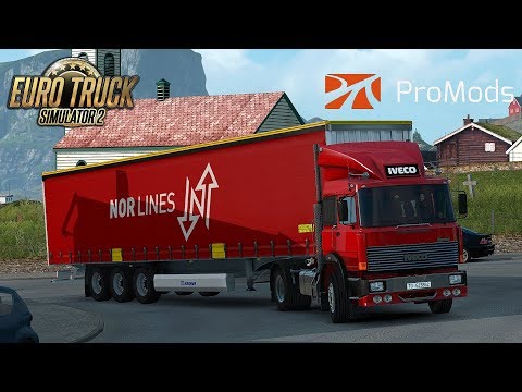 [ETS2] Iveco 190-38 Special Fix and Mix [1.28.X] & ProMods 2.20 Kirkenes - Honningsvåg