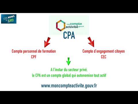 LAERA NEWS 2017 - CPF-CPA pour la fonction publique