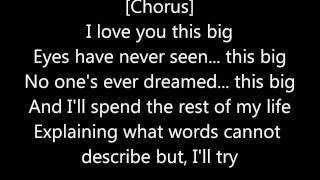 Scotty McCreery-I Love You This Big with lyrics