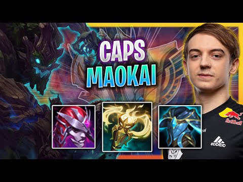 CAPS IS READY TO PLAY NEW META MAOKAI MID ! | G2 Caps Plays Maokai Mid vs Leblanc!  Season 2023