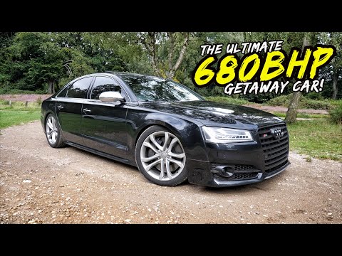 THIS *BARGAIN PRICED* 680BHP AUDI S8 IS THE ULTIMATE GETAWAY CAR
