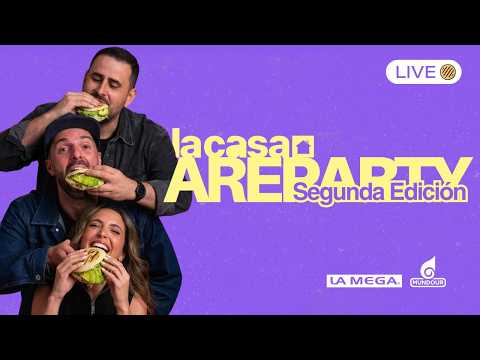 La Casa | AREPARTY: 2° Edición 🏆 Batalla por el mejor relleno de Arepa de La Mega 🔴 EN VIVO | Ep.490