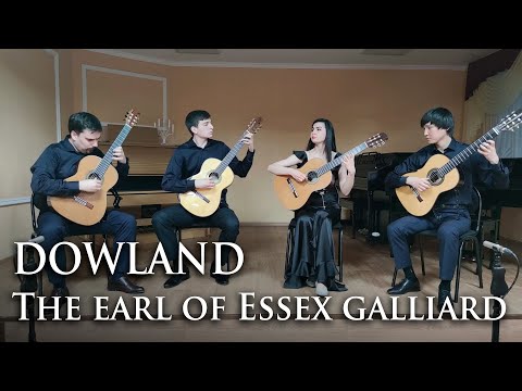 Dowland - The Earl of Essex galliard by Novosibirsk Guitar Quartet