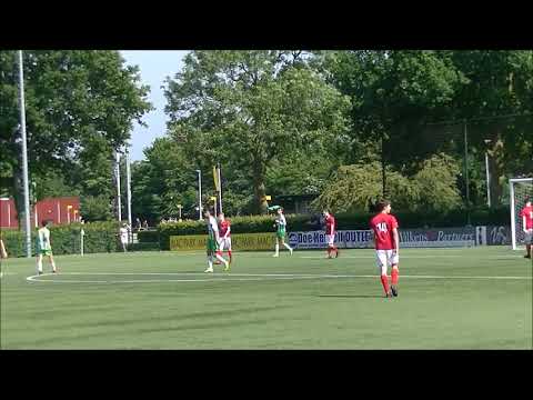 Doelpunt Dylan tegen JVC Cuijk JO19 1