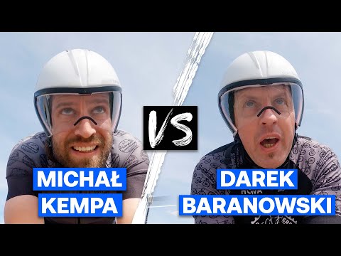 Michał Kempa zmierzył się z Darkiem Baranowskim w jeździe indywidualnej na czas! Kto był szybszy?